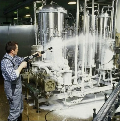 Насосы для мойки оборудования на предприятии