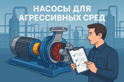 На что обращать внимание при выборе насосов для агрессивных сред