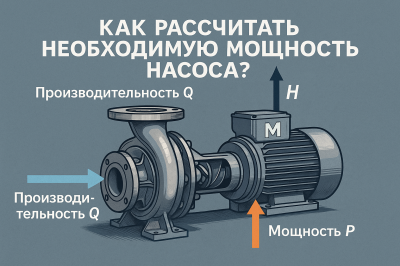 Как рассчитать необходимую мощность насоса?