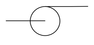 Обозначение насоса на схеме